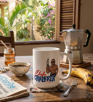 Taza Chefe Chuleria Blanca