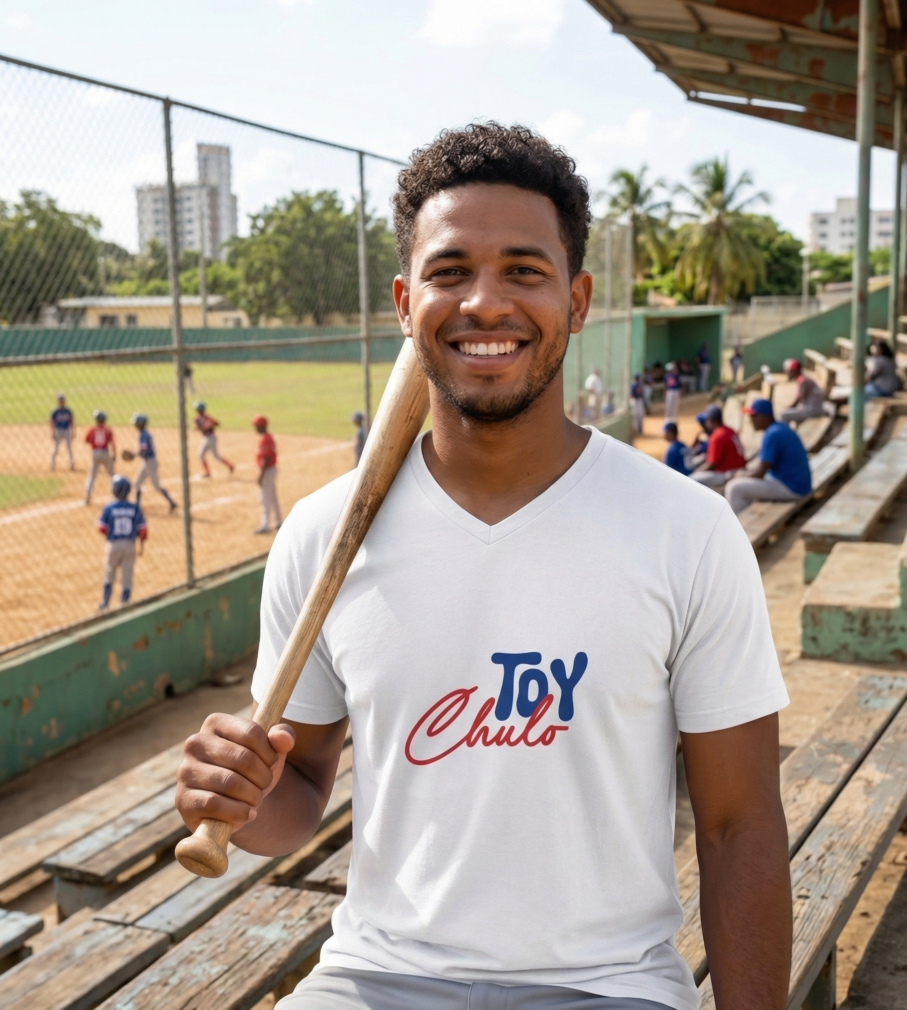 Chulo Short Sleeve V-Neck T-Shirt