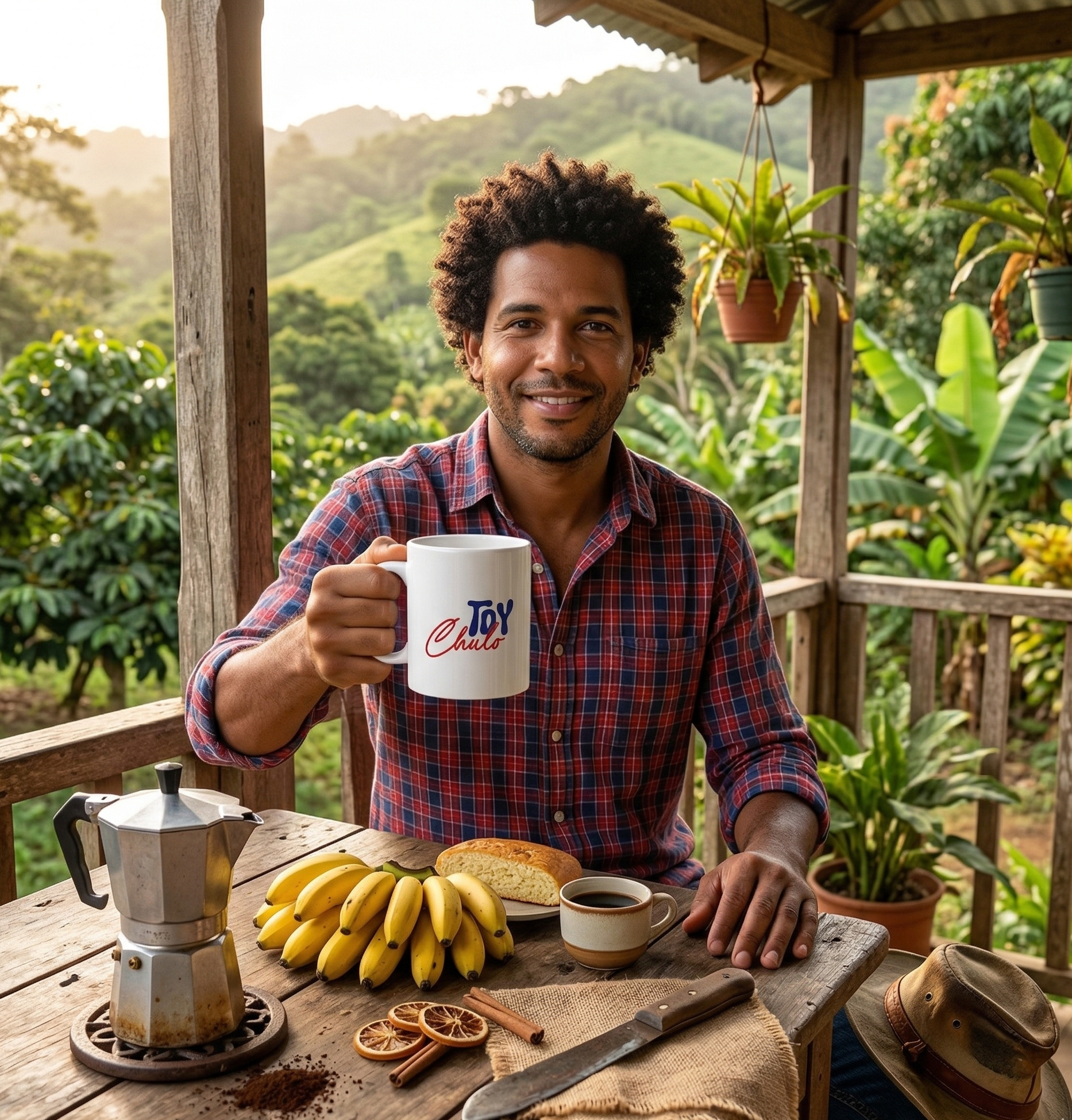 White glossy mug Chulo